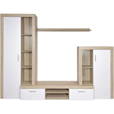 Mueble de salón y TV Composición de salón grande 263 Cm