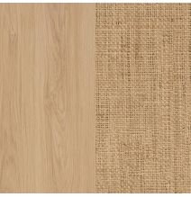 Cómoda 4 Cajones, Color Puccini - Textil, Medidas: 89 cm (Largo) x 89,6 cm (Alto) x 39,6 cm de (Fondo) - Meyvaser