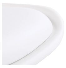 Juego de Comedor Estilo Nórdico: Mesa 100 cm + 4 Sillas Blancas 48 cm x 54 cm x 84 cm – Ideal para Decorar tu Hogar o Café