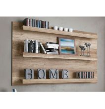 Mueble de Comedor, Mueble Salón, Acabado en Color Cañón, Medidas: 305 cm (Ancho) x 174,7 cm (Alto) x 41,8 cm (Fondo)